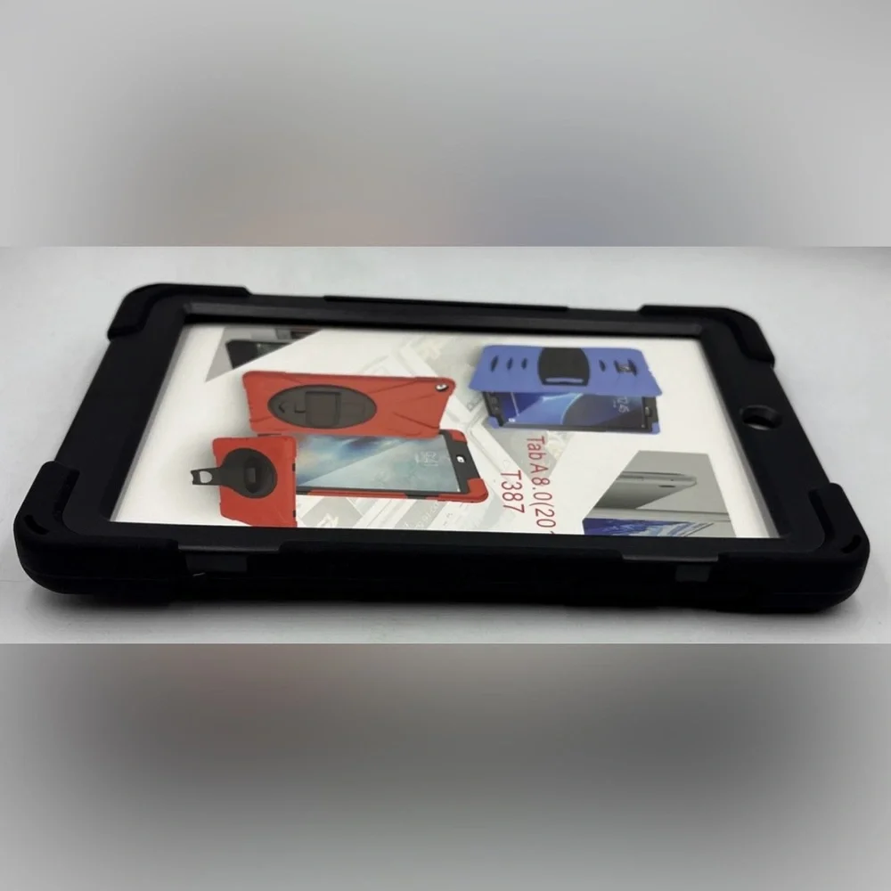Black Tablet Protective Case Cover For Samsung Galaxy Tab A 8.0 2018 New